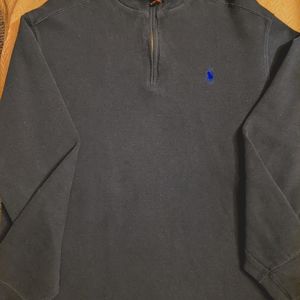 Polo zip up shirt